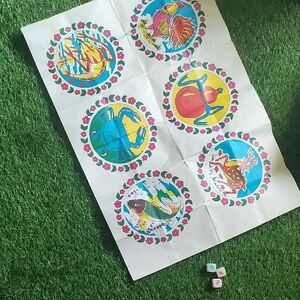 Colorful Lotería Game Set- Vintage